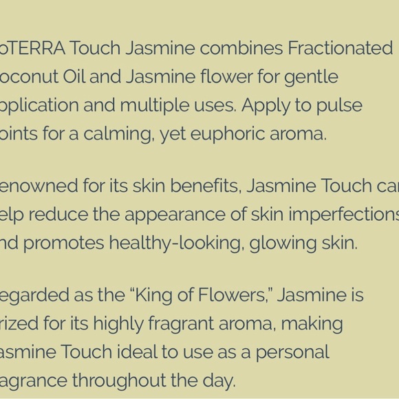 DOTERRA TOUCH Bundle Rose Jasmine Magnolia Roll On Essential Oil Aromatherapy - Picture 10 of 10